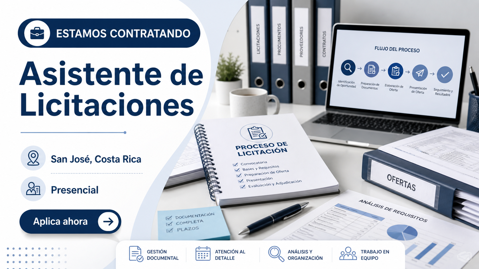 Imagen de la vacante Asistente de Licitaciones