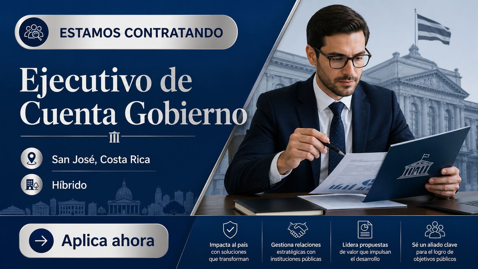 Imagen de la vacante Ejecutivo de Cuenta Gobierno